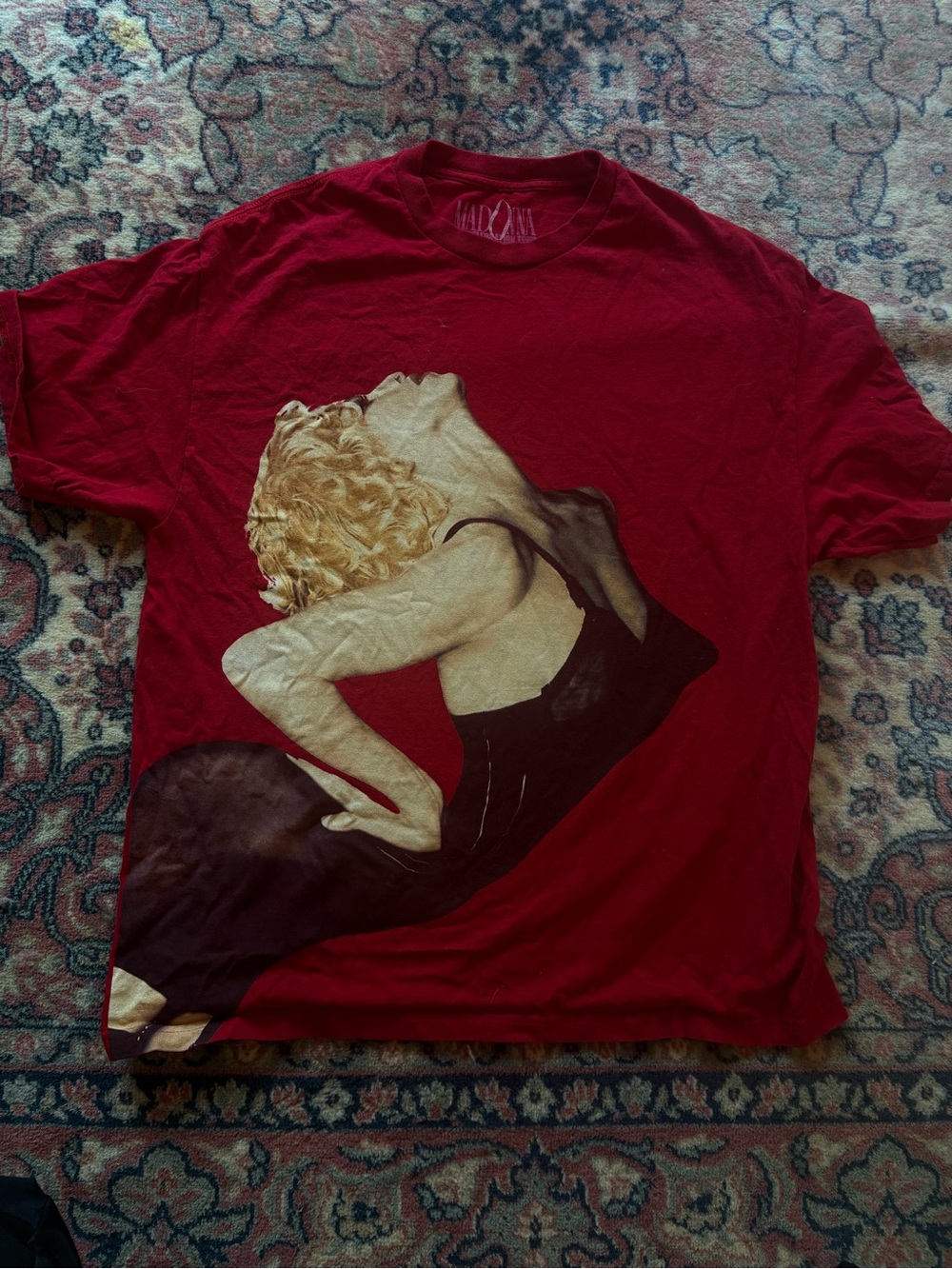 Adonna Red Madonna Tour Graphic Tee